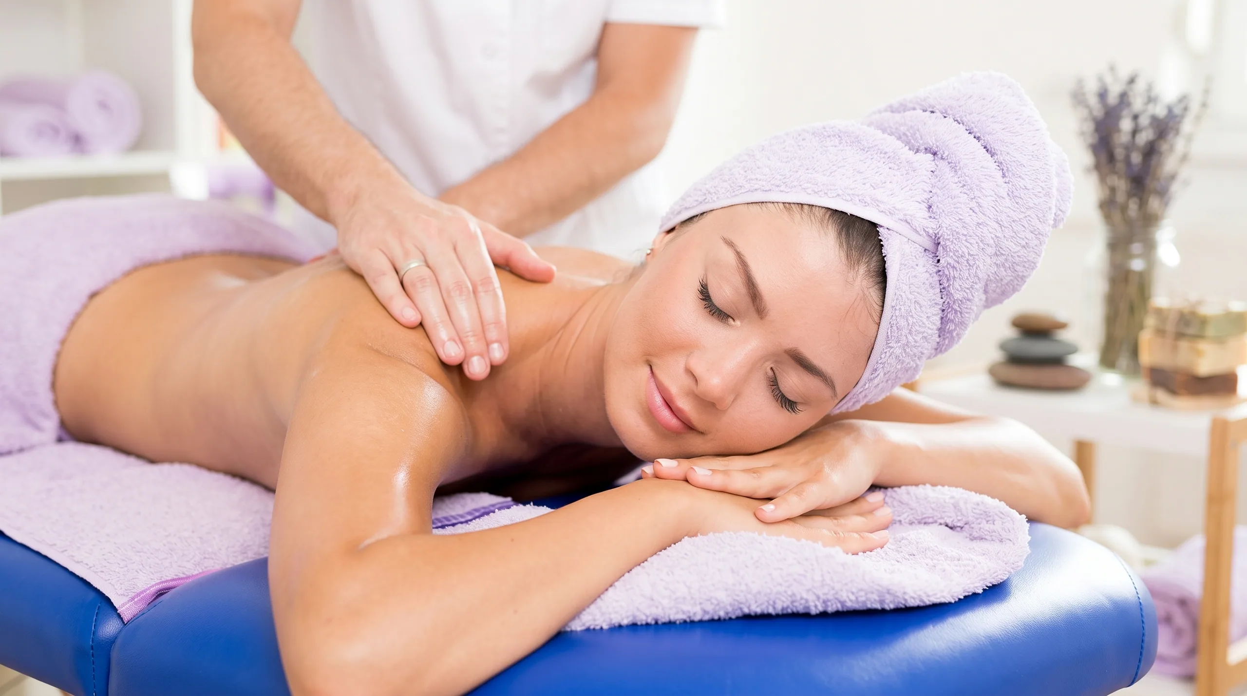 Massage experience at Lavender Studio